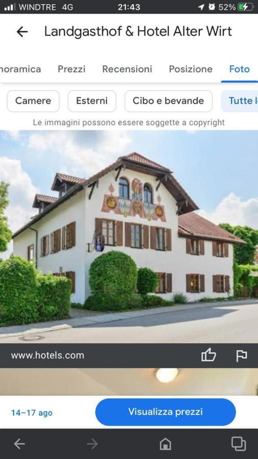 Hotel Ristorante Da Franco Seefeld  Buitenkant foto